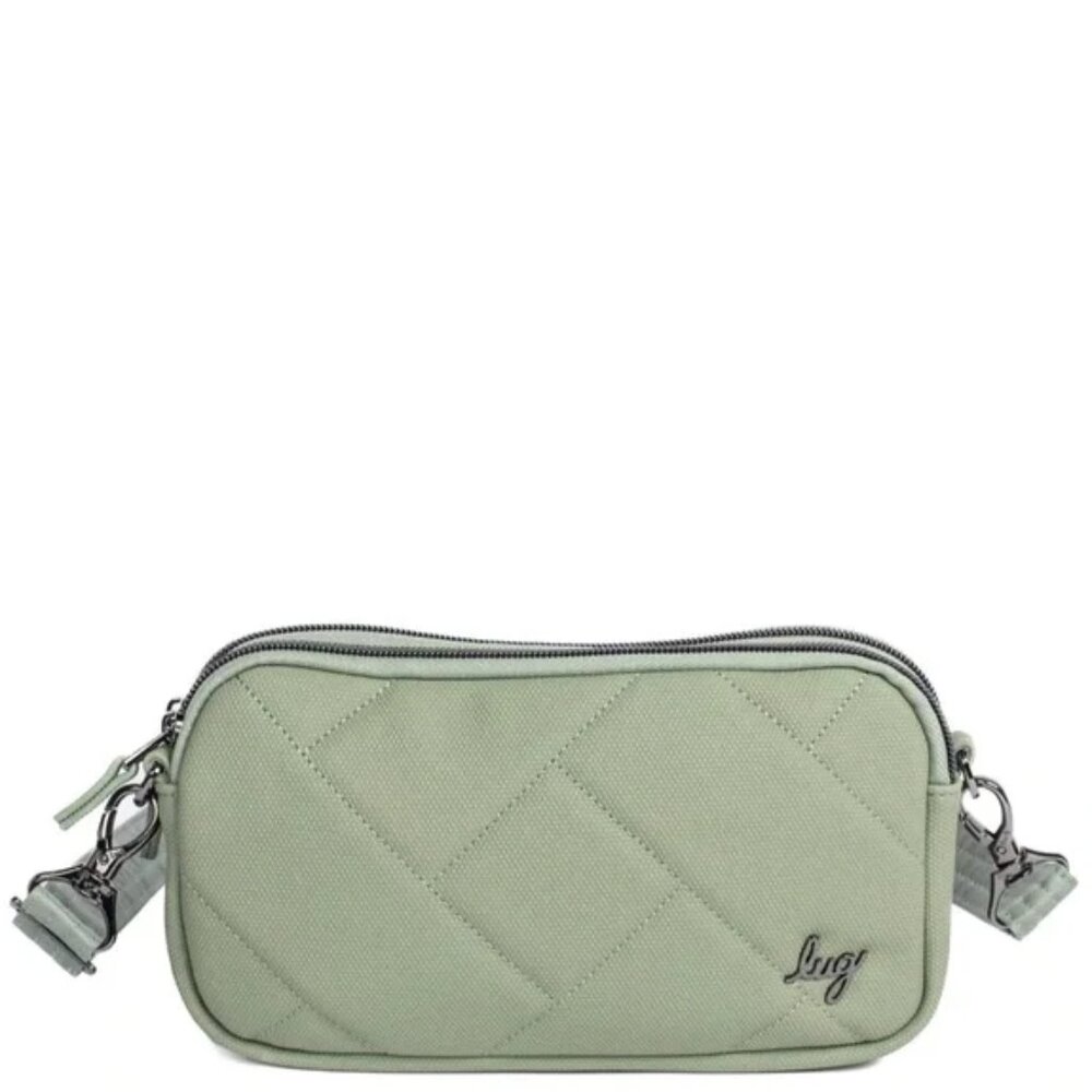 Brand New Lug Coupe XL Matte Luxe VL Sage Convertible Crossbody Bag